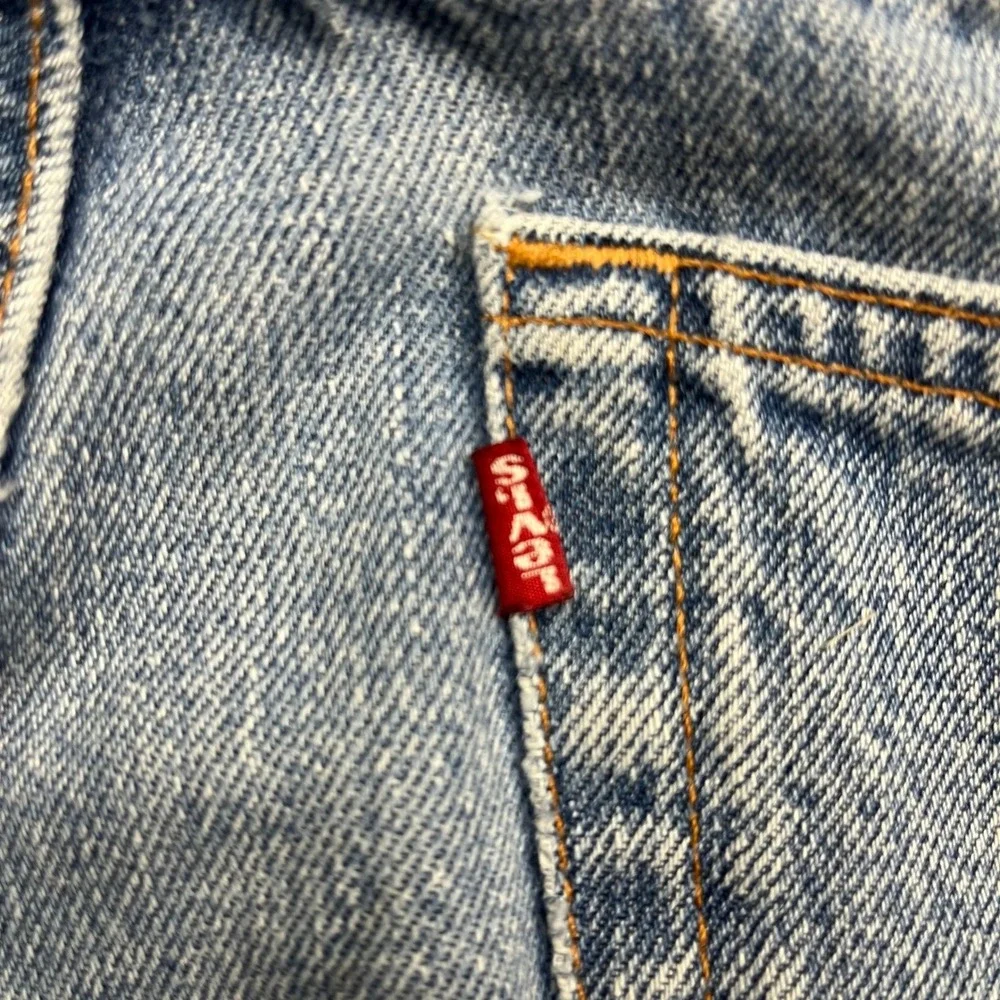 vintage LEVIS jeans 36X29 505 Light Wash Straight Leg faded Distressed Grunge